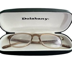 Dolabany Dubuque Model Eyeglasses Tan 49-19-145